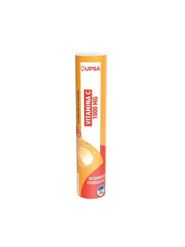 UPSA VITALITY VITAMINA C 1000MG - 20 COMPRESSE EFFERVESCENTI