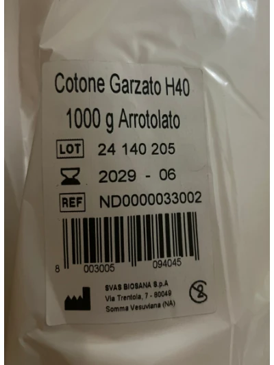 COTONE GARZATO ARROTOLATO H40 - 1KG