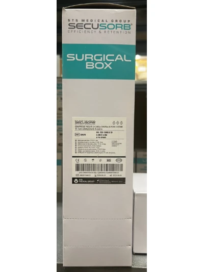 COMPRESSE DI GARZA IN COTONE STERILI 5X5 - 250PZ. 2