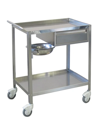 CARRELLO DRESSING IN ACCIAIO INOX