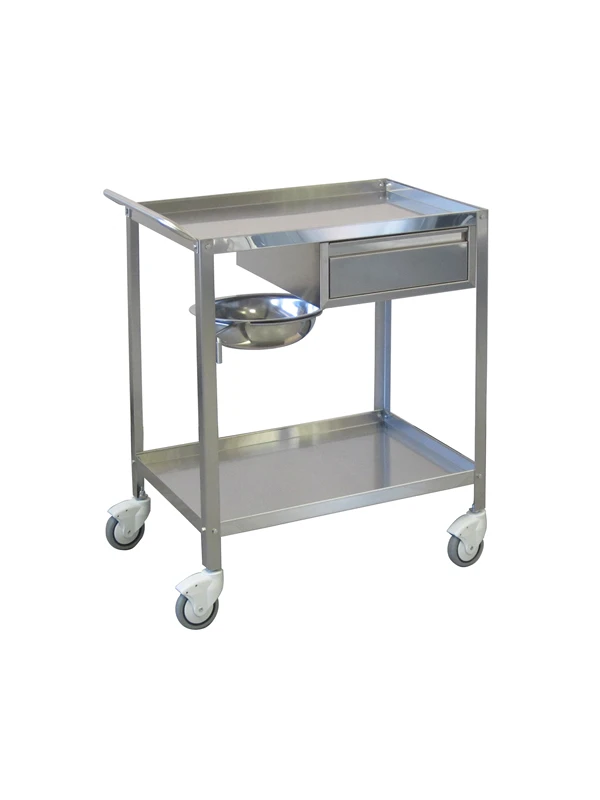 CARRELLO DRESSING IN ACCIAIO INOX