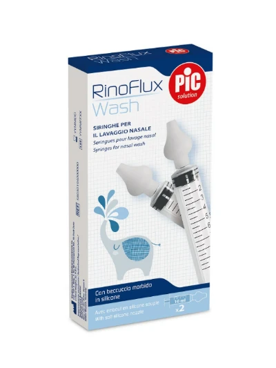 RINOFLUX WASH SIRINGHE PER LAVAGGI NASALI 2PZ.