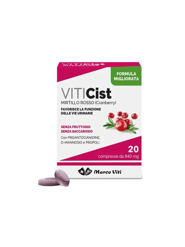 VITICIST INTEGRATORE PER VIE URINARIE AL MIRTILLO 20PZ.