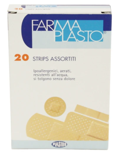CEROTTI ASSORTITI FARMAPLASTO PVC 20PZ.