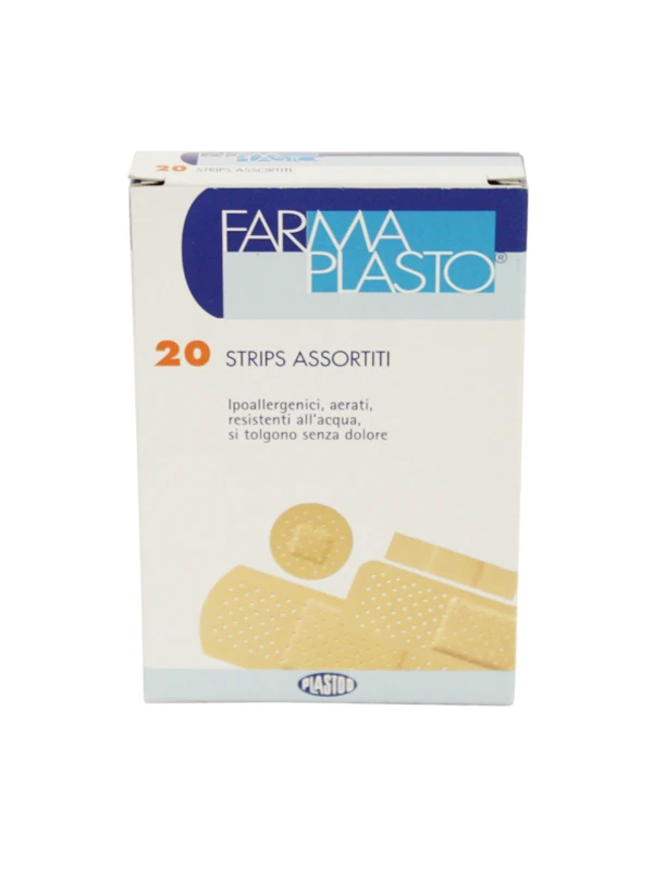 CEROTTI ASSORTITI FARMAPLASTO PVC 20PZ.