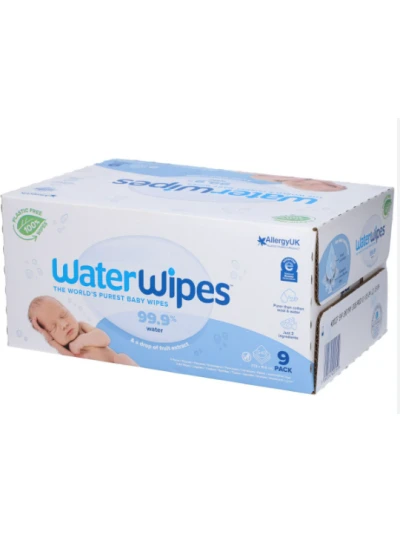 WATERWIPES BIO 9 CONFEZIONI DA 60 SALVIETTE