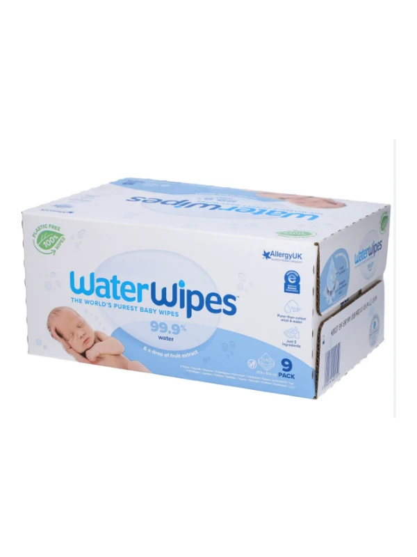 WATERWIPES BIO 9 CONFEZIONI DA 60 SALVIETTE