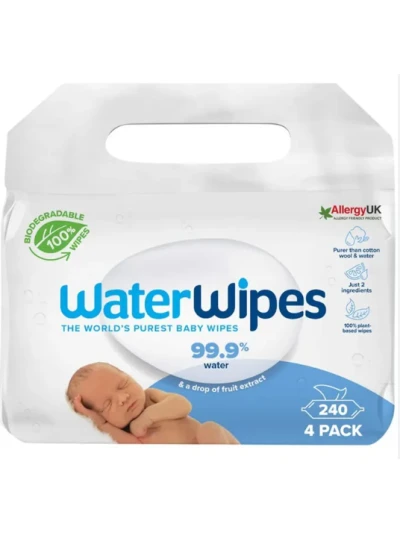 WATERWIPES BIO 4 CONFEZIONI DA 60PZ