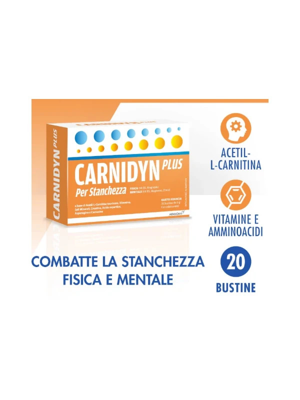 CARNIDYN PLUS INTEGRATORE - 20 BUSTINE