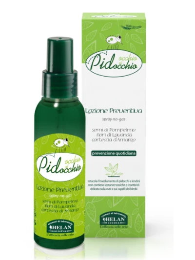 LOZIONE SPRAY PREVENTIVA PER PIDOCCHI HELAN 100ML -...