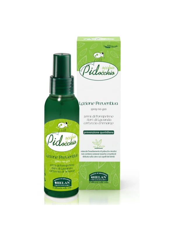 LOZIONE SPRAY PREVENTIVA PER PIDOCCHI HELAN...