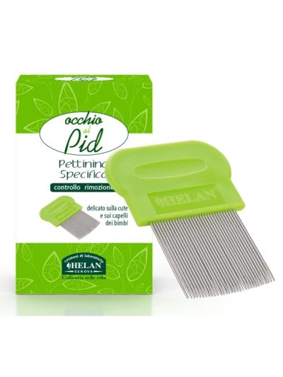 PETTINE SPECIFICO PER PIDOCCHI HELAN - OCCHIO AL PID