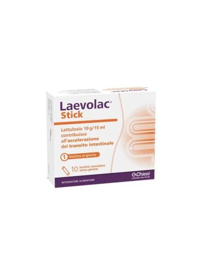 LAEVOLAC STICK - INTEGRATORE PER TRANSITO INTESTINALE 10...