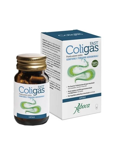 COLIGAS FAST INTEGRATORE GONFIORI ADDOMINALI - 50 CAPSULE