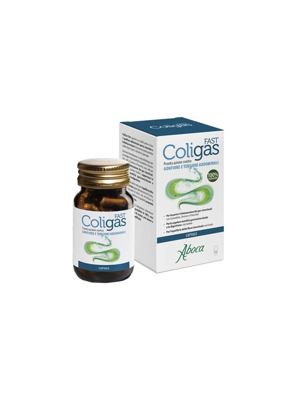COLIGAS FAST INTEGRATORE GONFIORI ADDOMINALI -...
