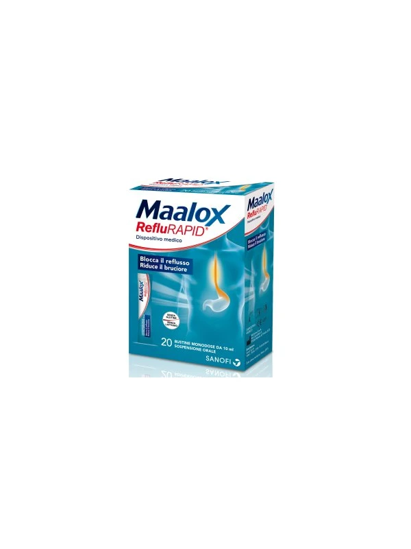 MAALOX REFLURAPID - 20 BUSTINE PER REFLUSSO...