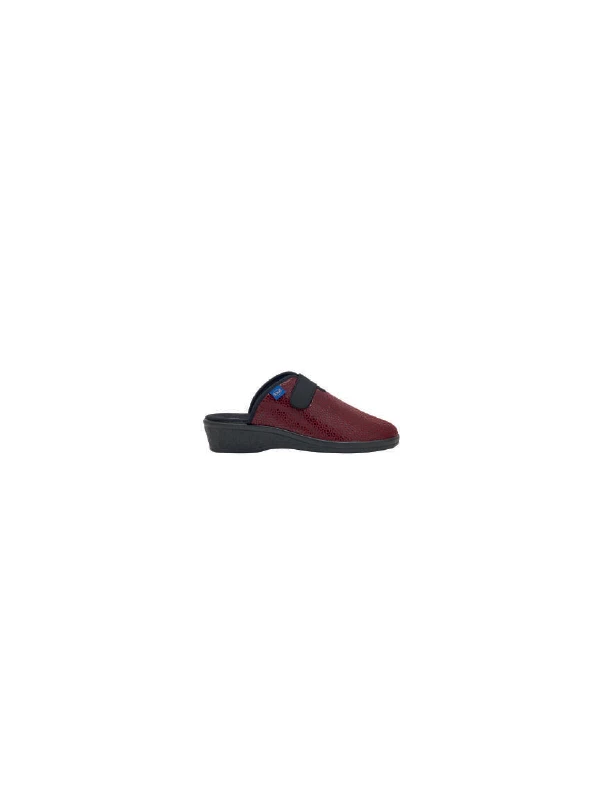 SCHOLL PANTOFOLE ELSA STRAP BORDEAUX