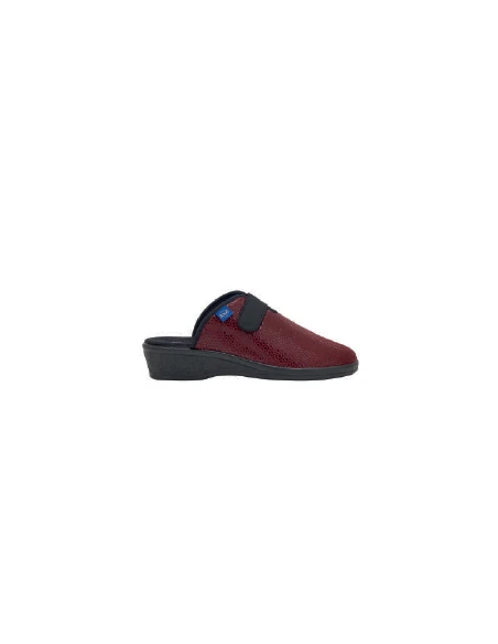 SCHOLL PANTOFOLE ELSA STRAP BORDEAUX