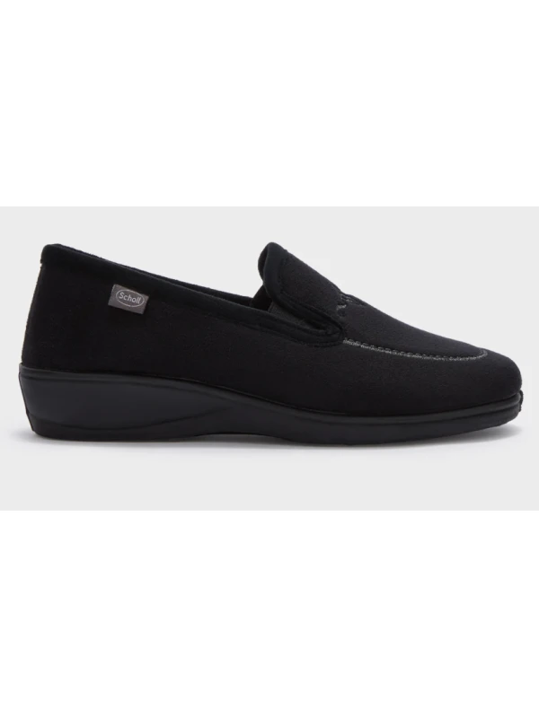 SCHOLL SCARPE TIGUANA IN MICROFIBRA NERE