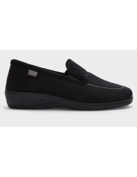 SCHOLL SCARPE TIGUANA IN MICROFIBRA NERE