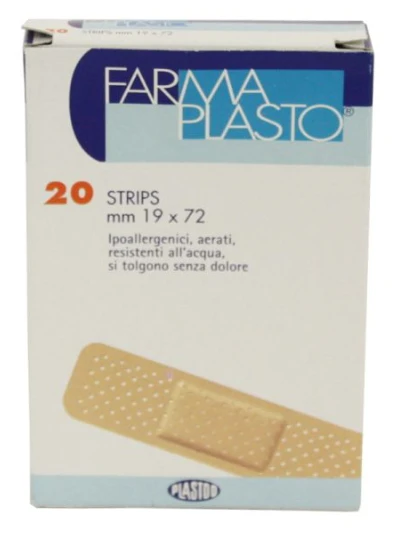 CEROTTI FARMAPLASTO IN PVC 19X72 - 20PZ