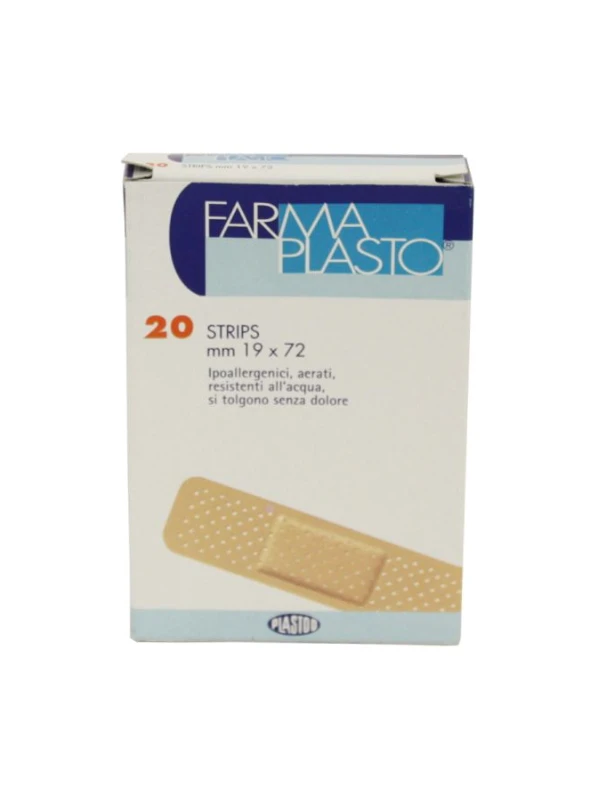 CEROTTI FARMAPLASTO IN PVC 19X72 - 20PZ
