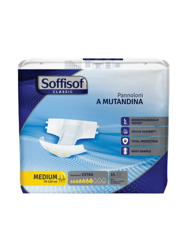 SOFFISOF CLASSIC PANNOLONI A MUTANDINA EXTRA -...