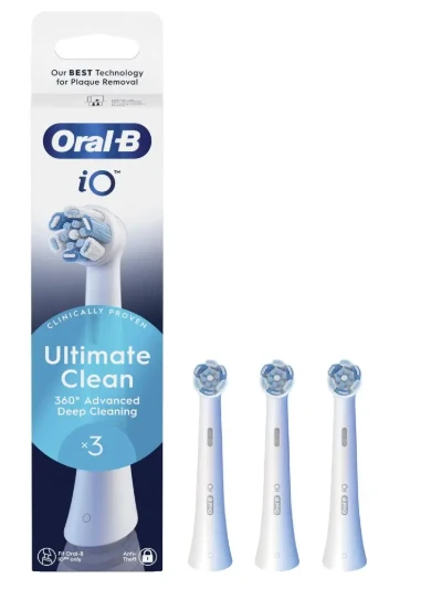 ORALB POWER REFILL - TESTINE RICAMBIO PER IO - 3PZ