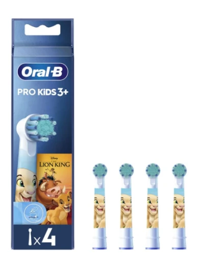 ORALB POWER KIDS TESTINE DI RICAMBIO RE LEONE - 4PZ