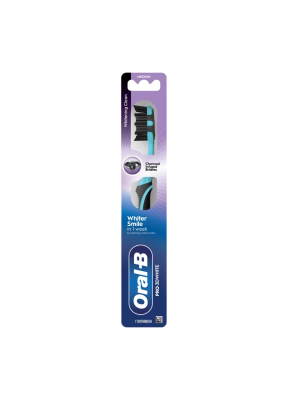 ORALB SPAZZOLINO MANUALE 3D WHITE PRO