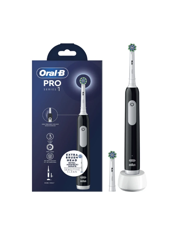 ORALB PRO1 CROSS SPAZZOLINO ELETTRICO NERO...