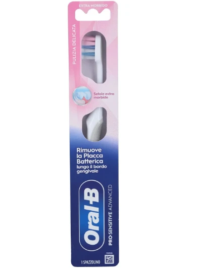 ORALB PRO-SENSITIVE ADVANCE SPAZZOLINO MANUALE