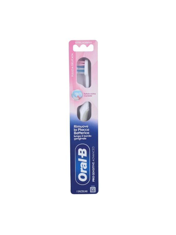 ORALB PRO-SENSITIVE ADVANCE SPAZZOLINO MANUALE