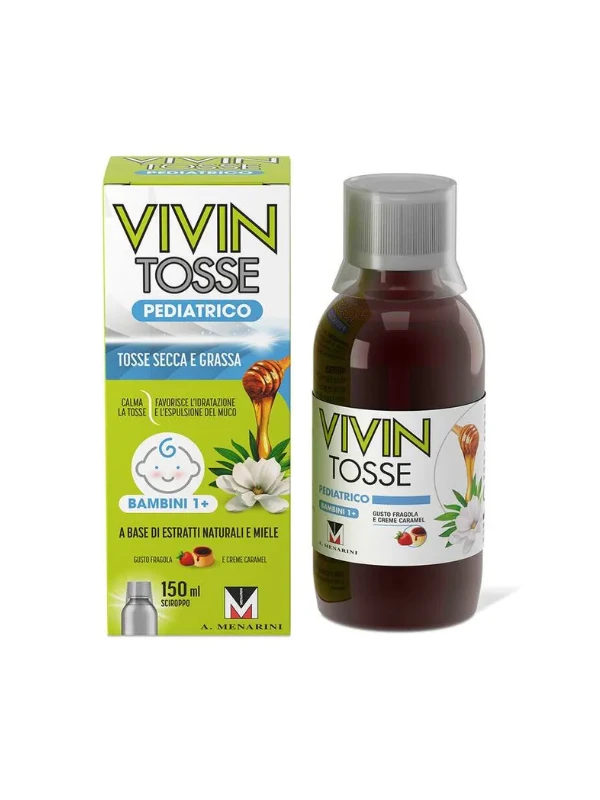 VIVIN TOSSE SCIROPPO PEDIATRICO PER TOSSE SECCA...