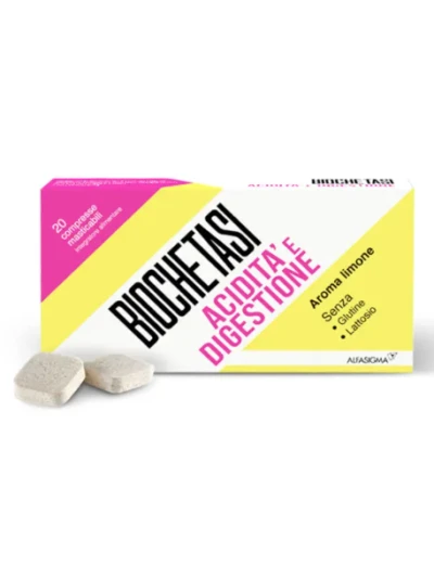 BIOCHETASI ACIDITA' E DIGESTIONE - 20 COMPRESSE