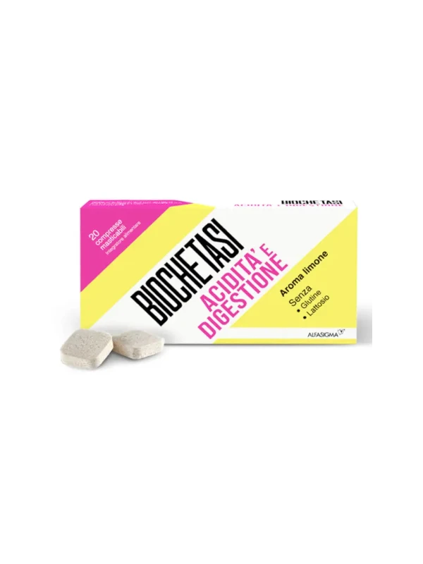 BIOCHETASI ACIDITA' E DIGESTIONE - 20 COMPRESSE