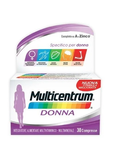 MULTICENTRUM DONNA INTEGRATORE - 30 COMPRESSE