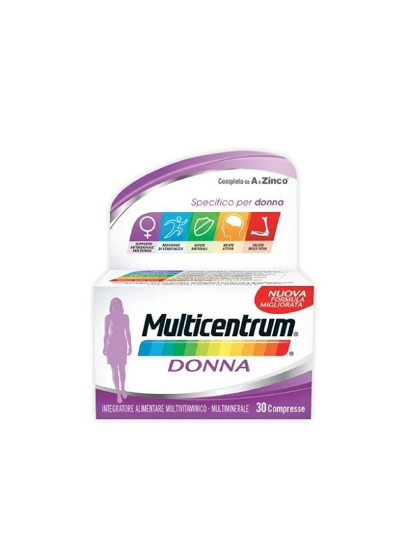 MULTICENTRUM DONNA INTEGRATORE - 30 COMPRESSE
