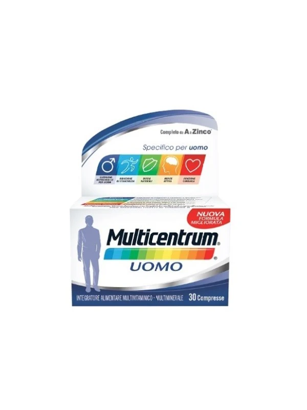 MULTICENTRUM UOMO INTERATORE - 30 COMPRESSE