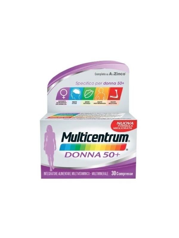 MULTICENTRUM DONNA 50+ INTEGRATORE - 30 COMPRESSE