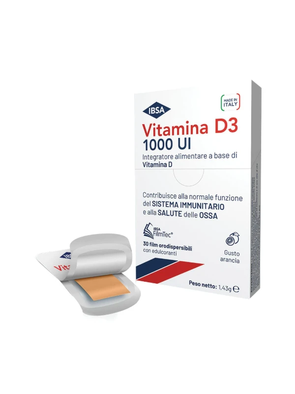 VITAMINA D3 IBSA 1000UI INTEGRATORE - 30FILM...