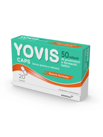YOVIS CAPS PROBIOTICI E FERMENTI LATTICI - 20 CAPSULE