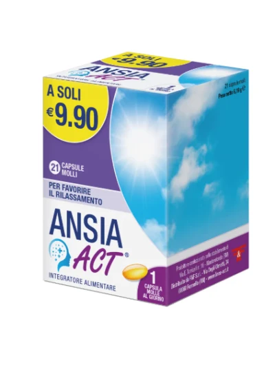 ANSIA ACT INTEGRATORE PER RILASSAMENTO - 21CAPSULE MOLLI