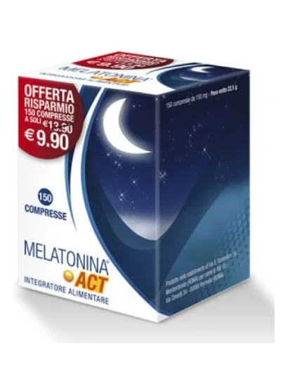 MELATONINA ACT INTEGRATORE - 150 COMPRESSE