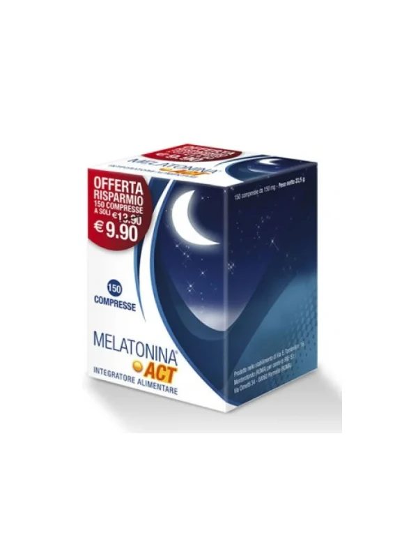 MELATONINA ACT INTEGRATORE - 150 COMPRESSE