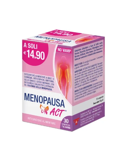 MENOPAUSA ACT INTEGRATORE - 30 COMPRESSE