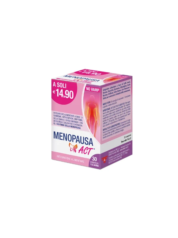 MENOPAUSA ACT INTEGRATORE - 30 COMPRESSE