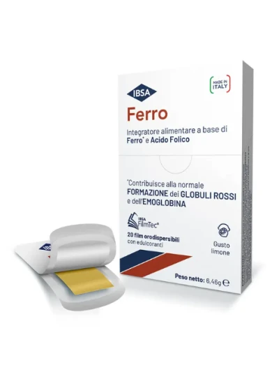 FERRO IBSA INTEGRATORE GUSTO LIMONE - 20 FILM...