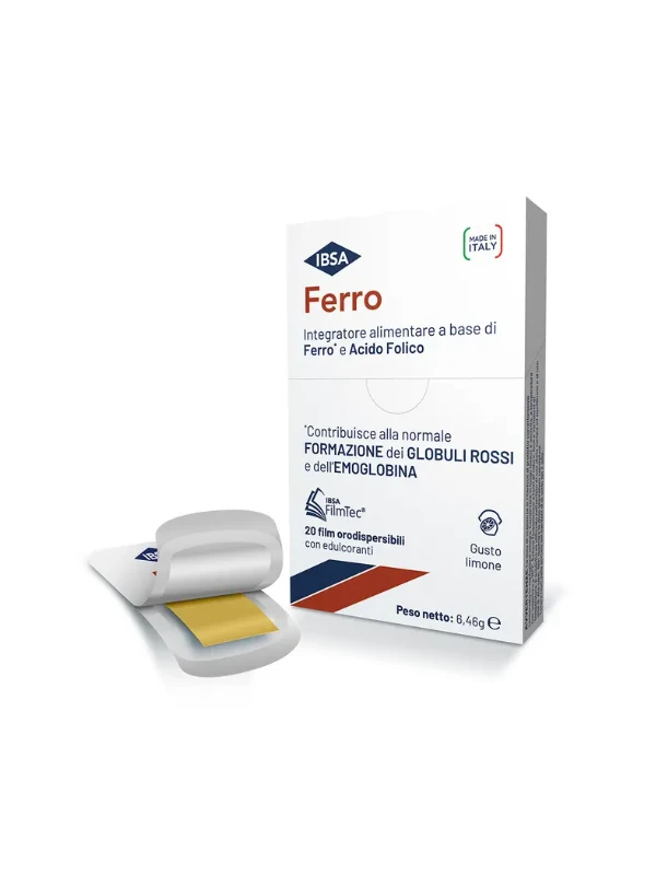 FERRO IBSA INTEGRATORE GUSTO LIMONE - 20 FILM...