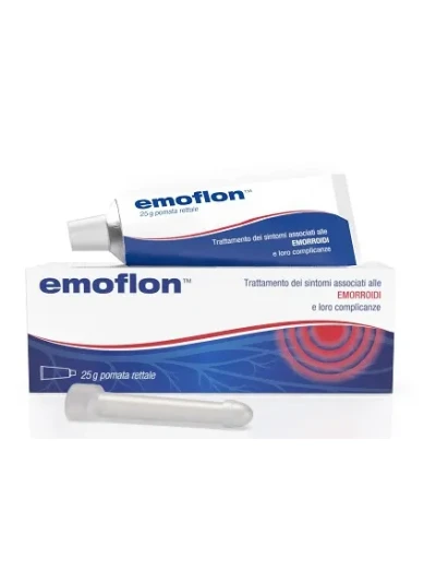 EMOFLON POMATA RETTALE EMORROIDI E RAGADI 25G